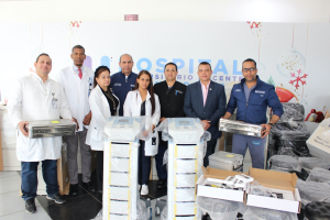 Ney Arias Lora dota de modernos equipos áreas quirúrgicas, Terapia Física y Odontología
