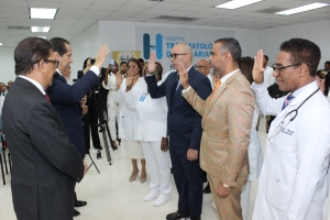 Ney Arias Lora destaca avances en sus primeros 100 días de gestión bajo dirección del doctor Víctor Rosario
