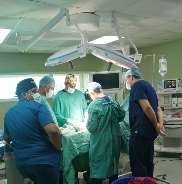 Ney Arias Lora realiza Operativo quirúrgico; más de 35 pacientes fueron intervenidos en el fin de semana