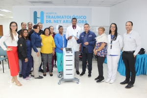 Hospital Ney Arias Lora instala moderna Unidad de Onda de Choque, primera de la red pública